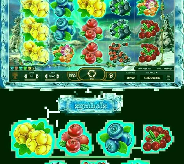 Caramel Dice Christmas Edition slot machine